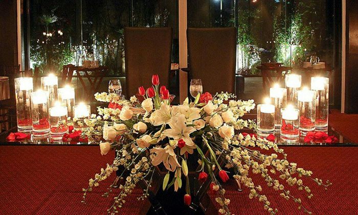 Arreglos de mesa y mesa de novios - 3