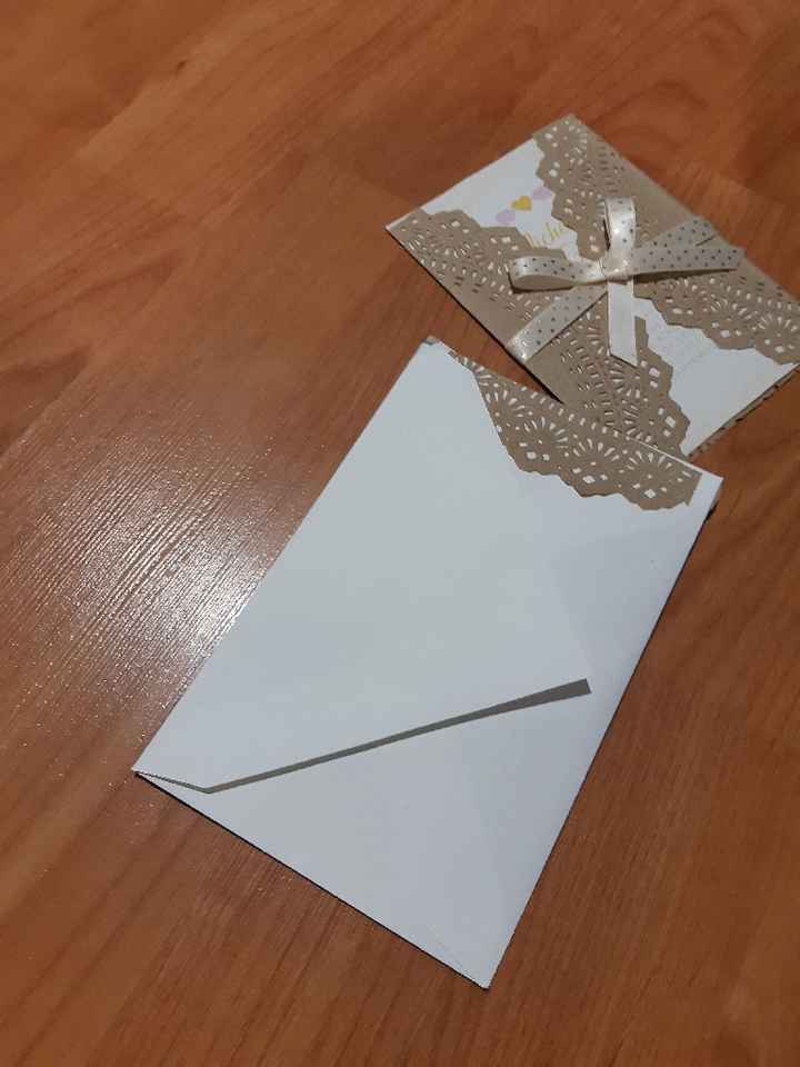Invitaciones hecas por mi. - 2