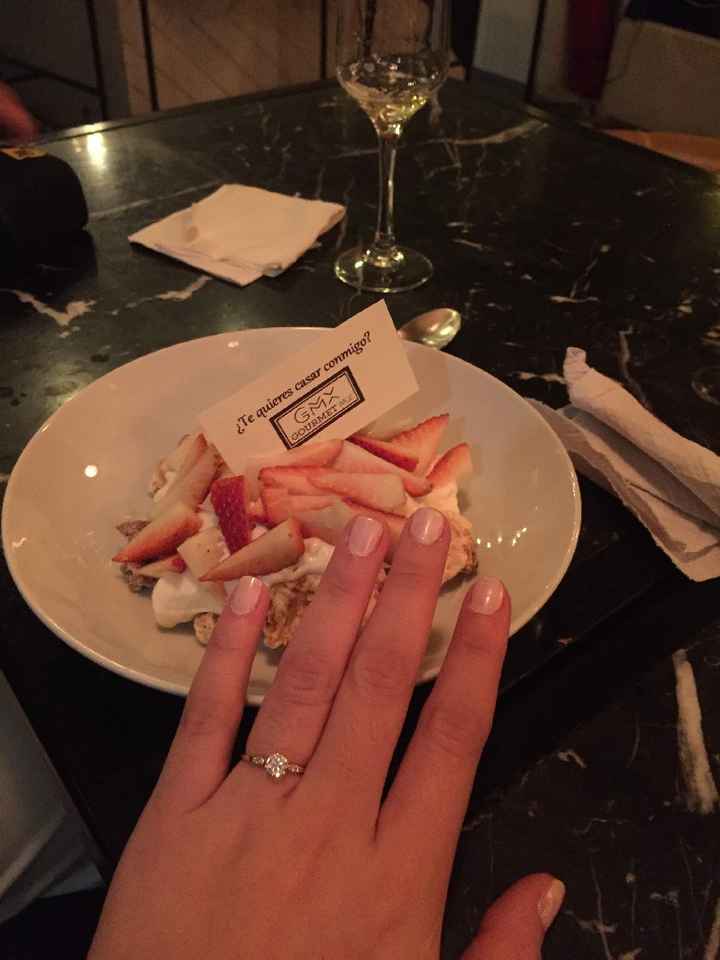 Mi hermoso Anillo de Compromiso - 1