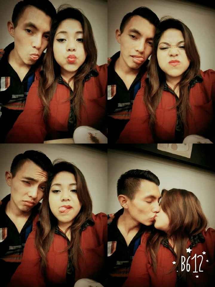 Fotos con su prometido.. - 1
