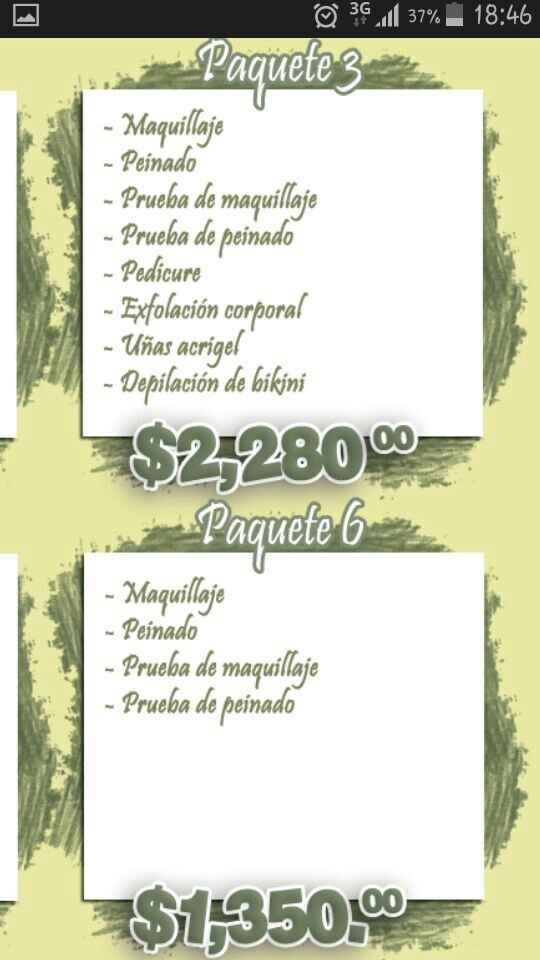 Precio del maquillaje? - 1