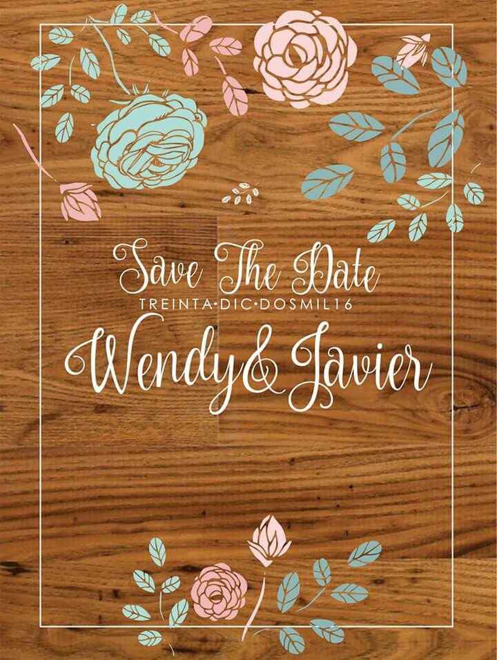My save the date!!! - 1