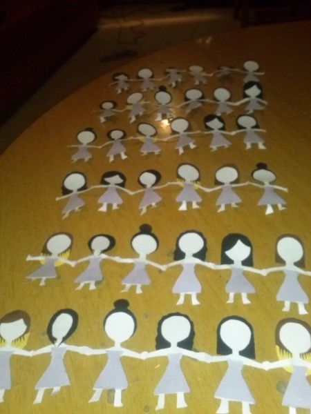 Damas de papel