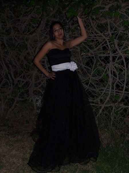 Vestido Negro de boda