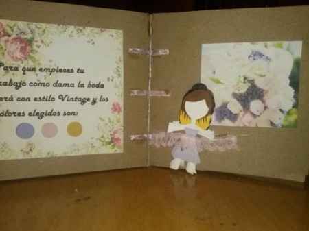 Invitaciones para Damas de honor DIY