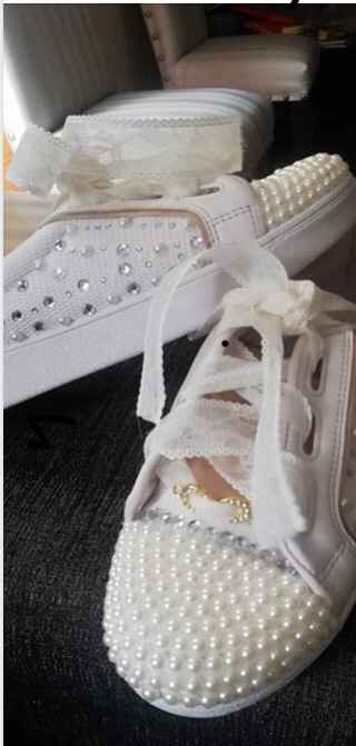 Mis tenis como lo soñé - 1