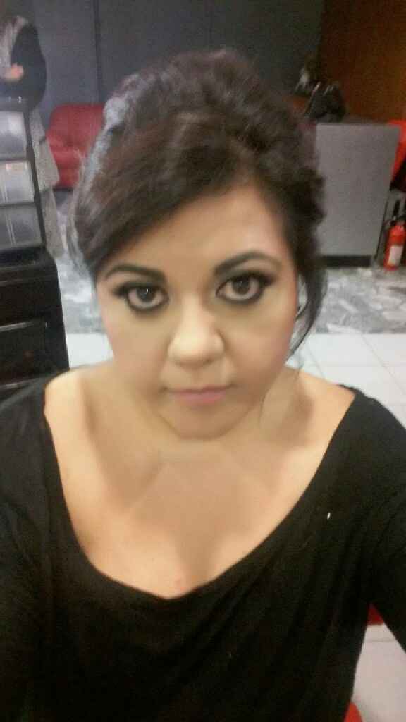 Prueba de maquillaje y peinado - 2