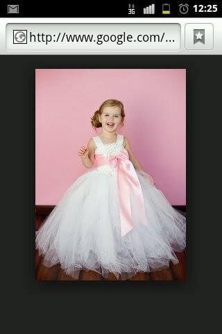 vestido de tutu paje 