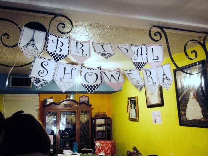 letrero bridal shower