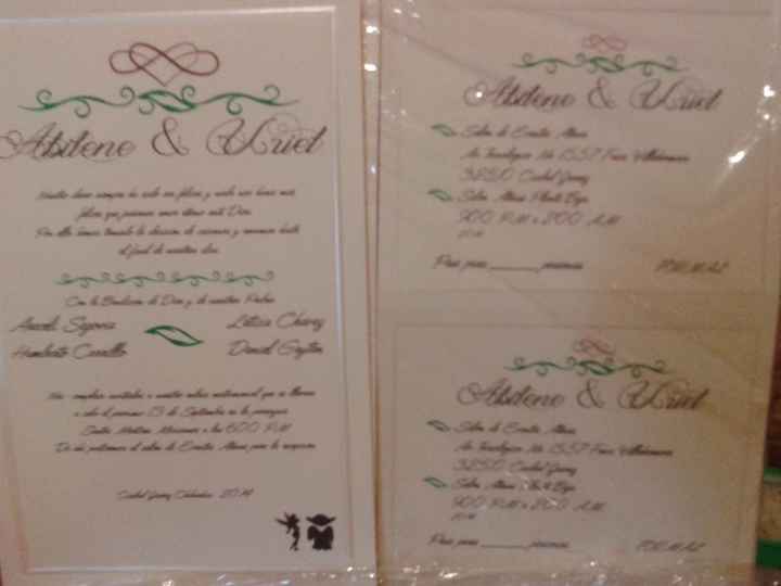 mis invitaciones