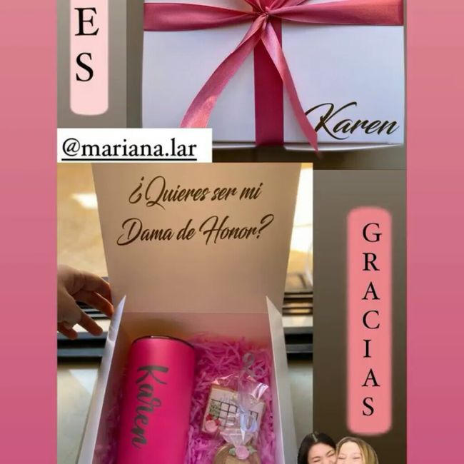 Propuesta Damas y Padrinos💗 2