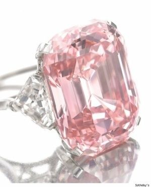 Anillo de Compromiso con Diamente ROSA!