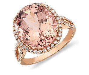Anillo de Compromiso con Diamente ROSA!