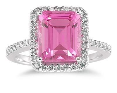 Anillo de Compromiso con Diamente ROSA!