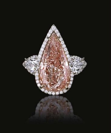 Anillo de Compromiso con Diamente ROSA!