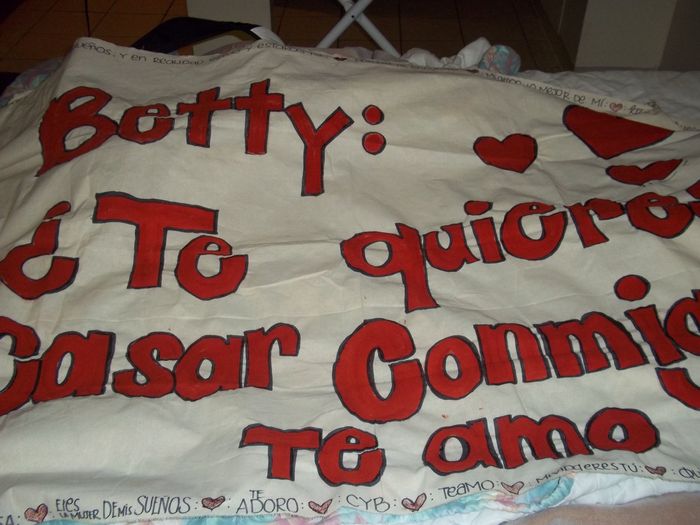 te quieres casar conmigo?