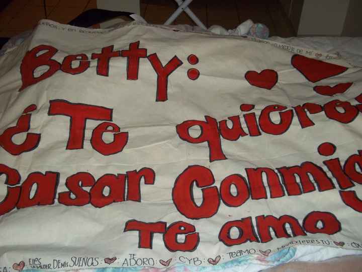 te quieres casar conmigo?