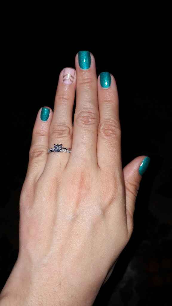 Muestren su anillo de compromiso 😍💕💍💑 - 1