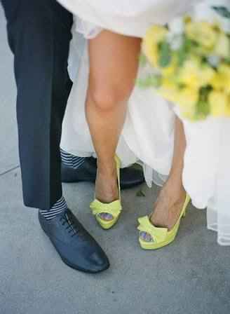 Zapatos de novia en azul, qué opinan? - 1