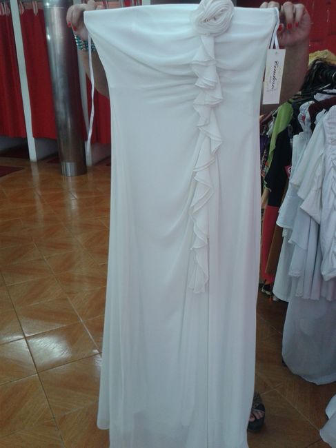 Mi vestido es muy sencillo ^_^ - 1