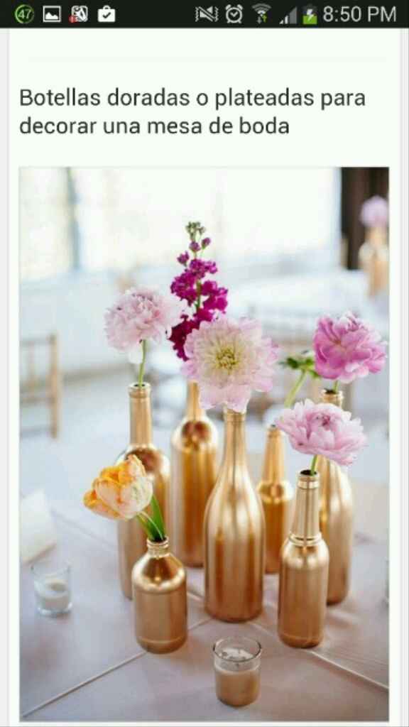 Auxilio! quiero algo original y no costoso para mis recuerdos de boda y centros de mesa! ? - 1