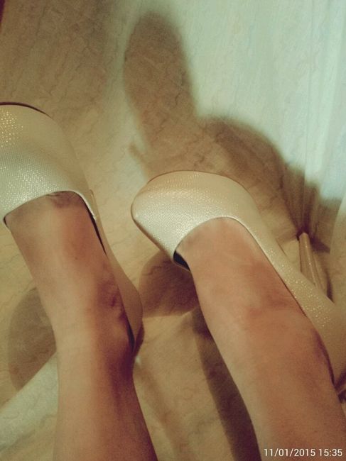 Ya tengo mis zapatillas para la ceremonia - 1