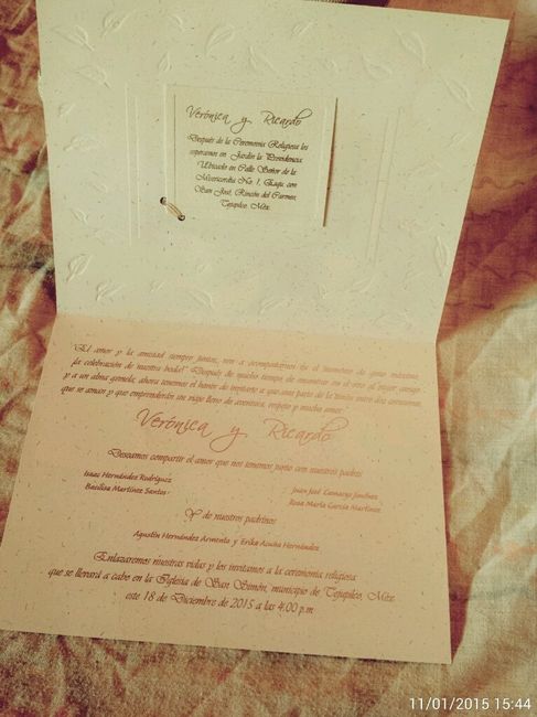 Invitaciones listas.. - 2