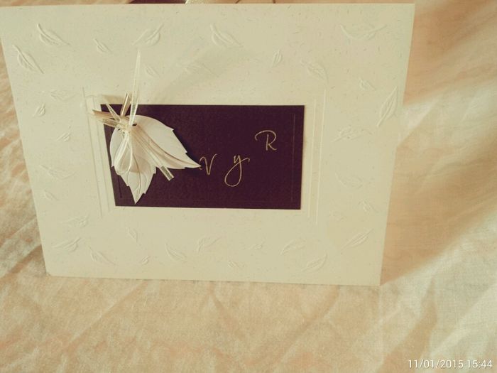 Mis invitaciones rÚsticas me encantan.. - 1