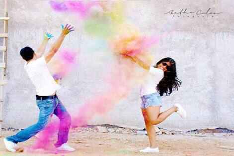 Polvos holi caseros - 1