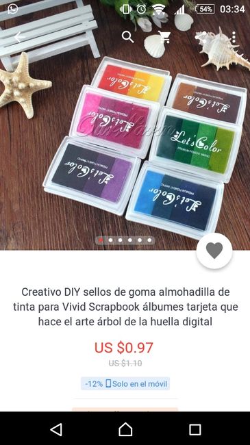 tintas en aliexpres