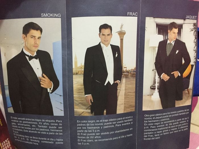 Recomendaciones, donde rentar trajes en el df - 2