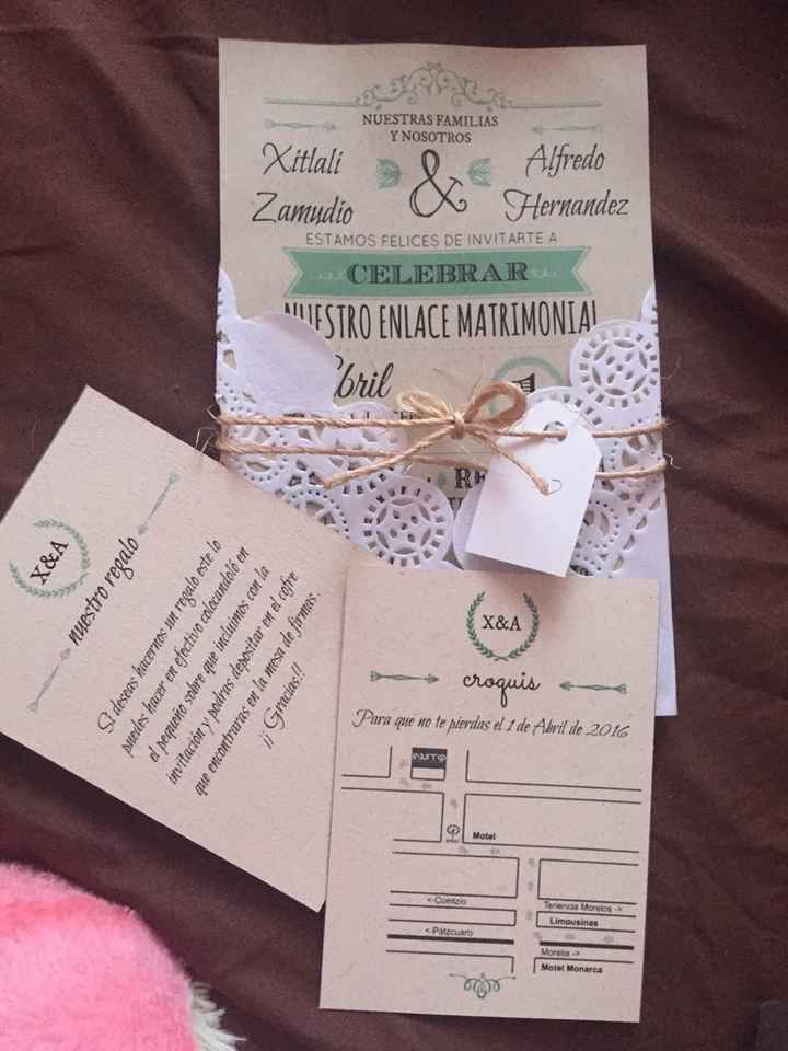 Invitaciones para imprimir - 1