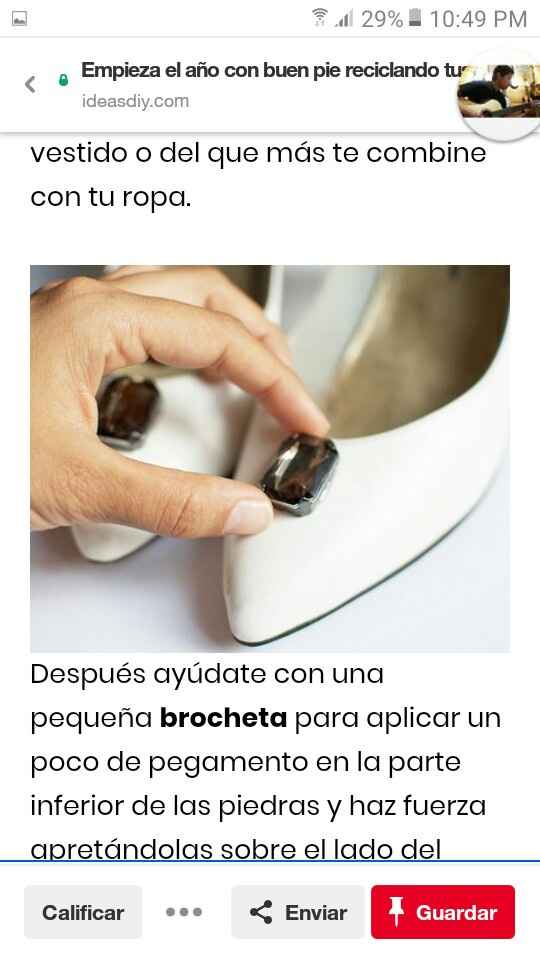 Zapatos diy - 5