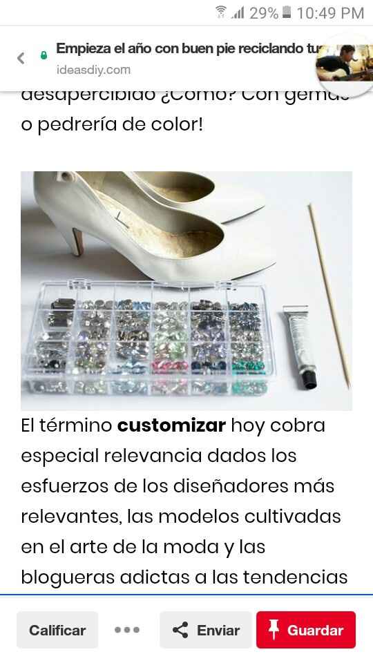 Zapatos diy - 6