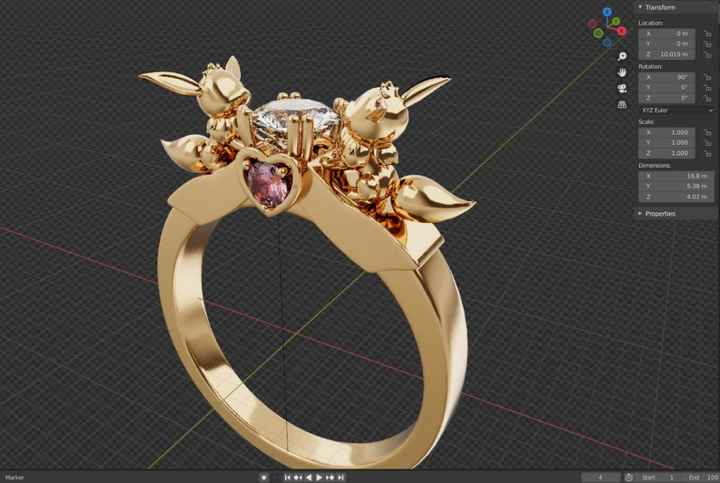 Anillo de compromiso - 1
