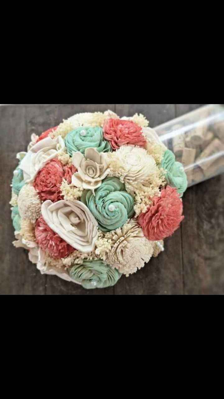 Clubs de novias color coral / menta - 2