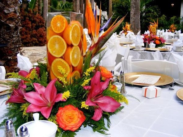 Centro de mesa con frutas!!!! - 9