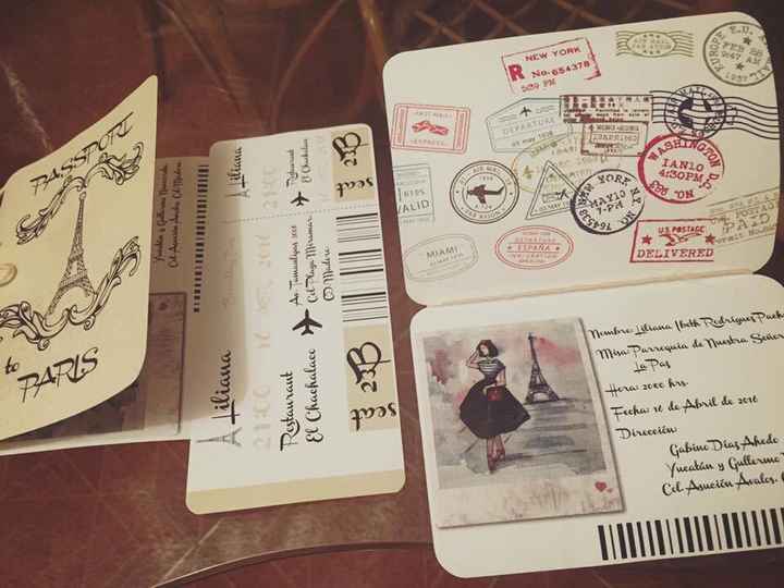 Hola futuras novias. es mi primer devate y quisiera saber su estilo de invitacion. - 3