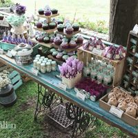 Candy bar para mi boda azul - 1