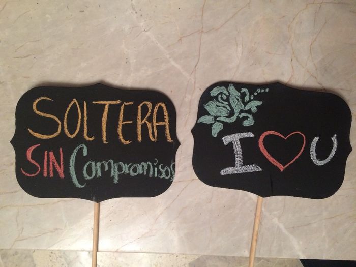 Nuestros letreros DIY! 3