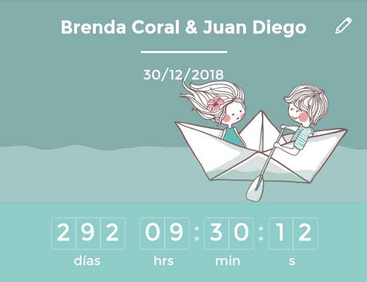 ¿Cuánto falta para que se casen? - 1