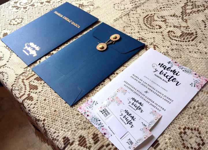 Detalles de mis invitaciones - 1