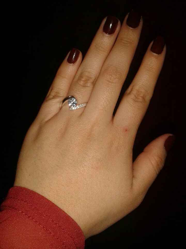 Llego la hora de presumir sus anillos - 1