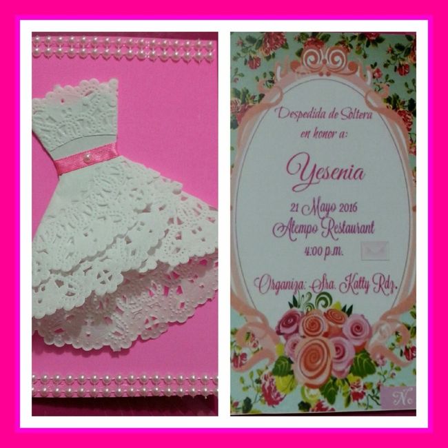 Invitación de Despedida