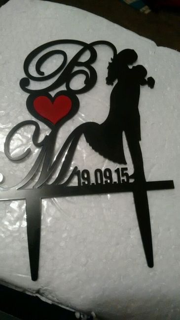 Toppers para el pastel - 1