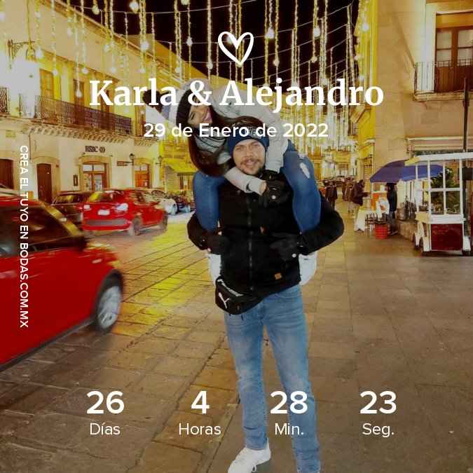 Nuevo año, nuevo marcador: ¿cuánto falta para tu boda? - 1