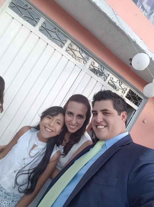 Con mi sobrina preciosa