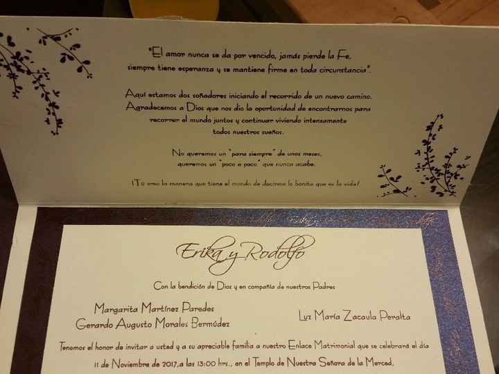 Ya tengo mis invitaciones! !! - 3
