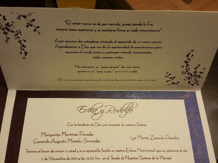 Ya tengo mis invitaciones! !! - 3