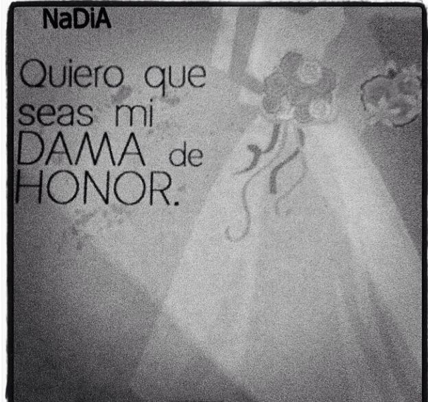 ¿Cómo pedir que sean damas de Honor? Invitaciones para Damas de honor - 1